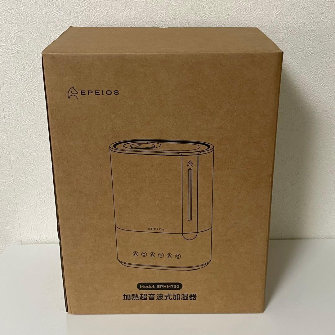 新品！EPEIOS ハイブリッド加湿器 6L大容量 18畳 HM730