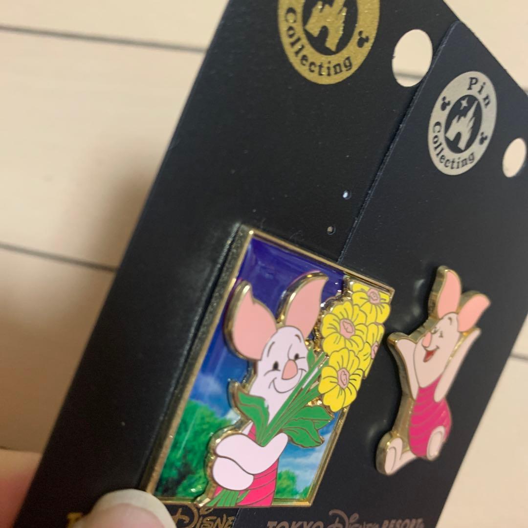 東京ディズニーリゾート　プーさん ピンバッジ　ピンズ ピグレット　2点セット