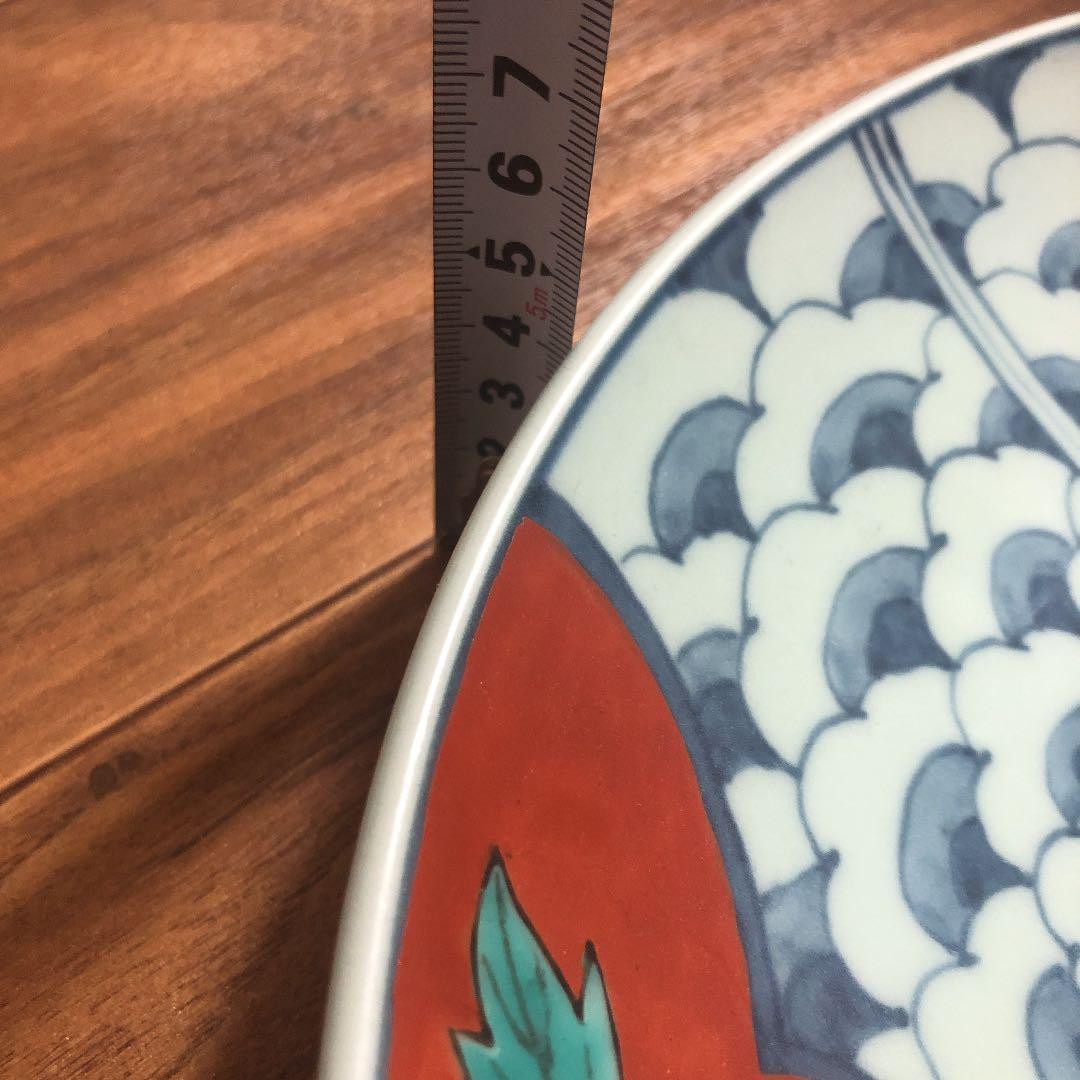 有田焼　陶祥窯　大皿　特大　牡丹　椿