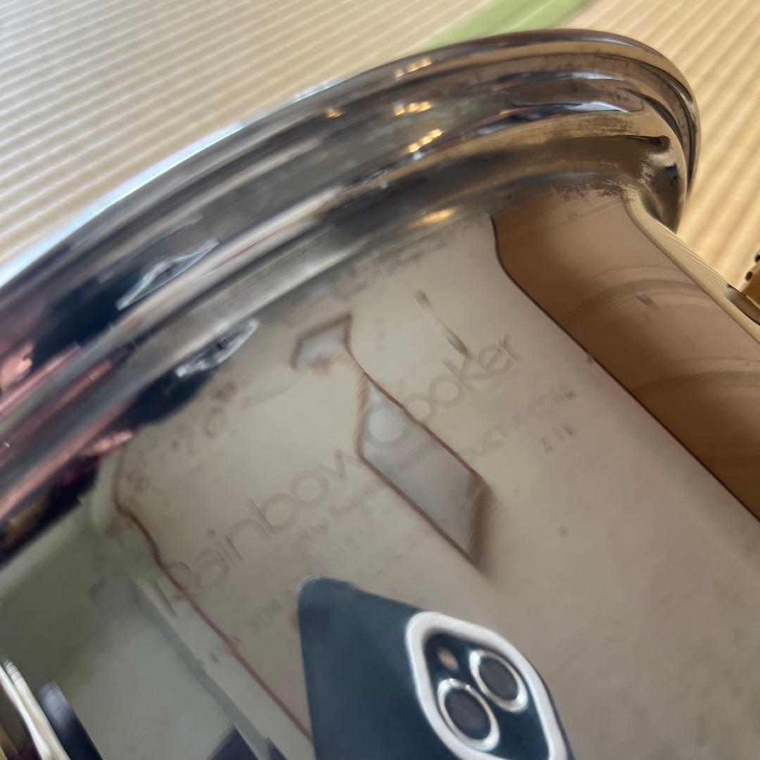 Rainbow Cooker ステンレス鍋 中型 蓋付き