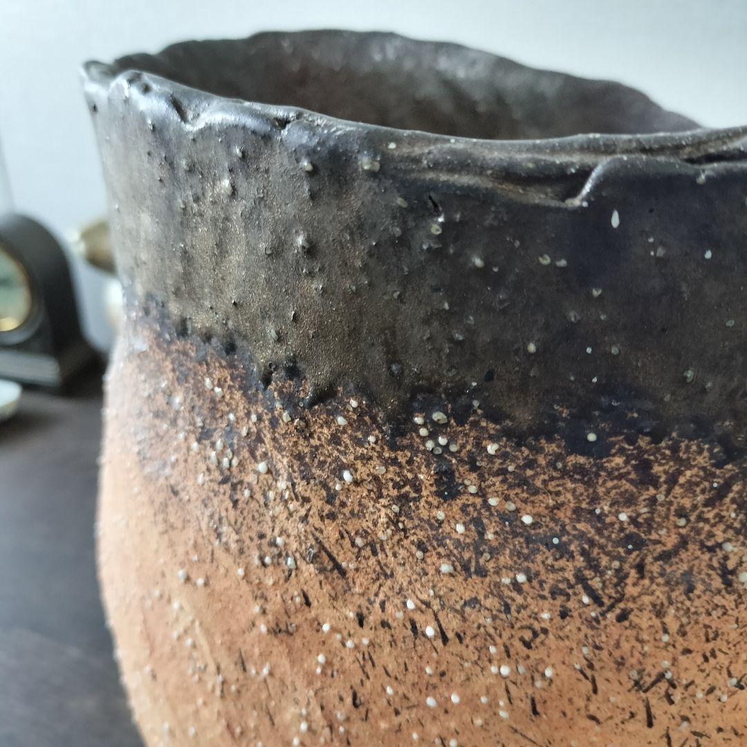 信楽焼　花瓶　壺　花入れ花器　生け花　華道　美術品　陶芸