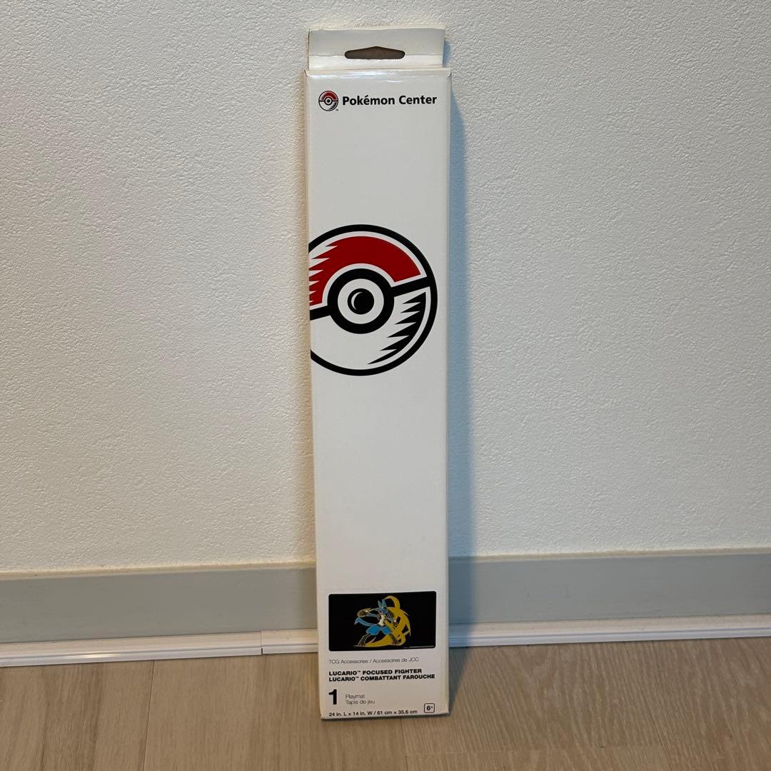 海外ポケセン限定 ルカリオ プレイマット