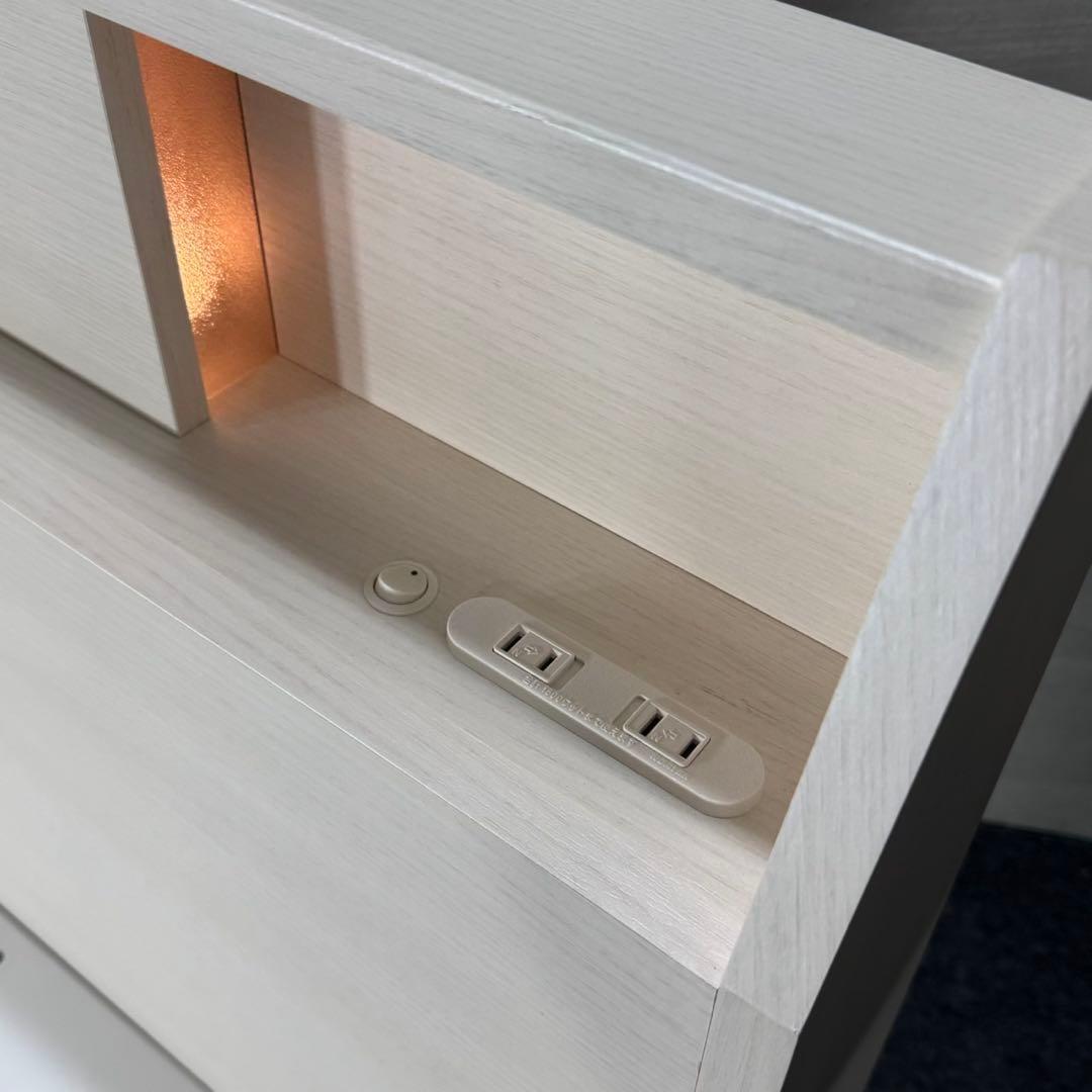 ニトリ ベッドフレーム シングル アザン3浅型 シンプル 家具 d5607