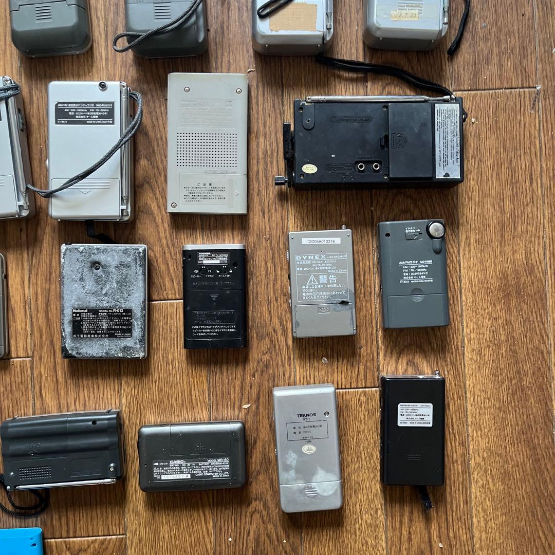 SONY等ラジオ 34台 ジャンク