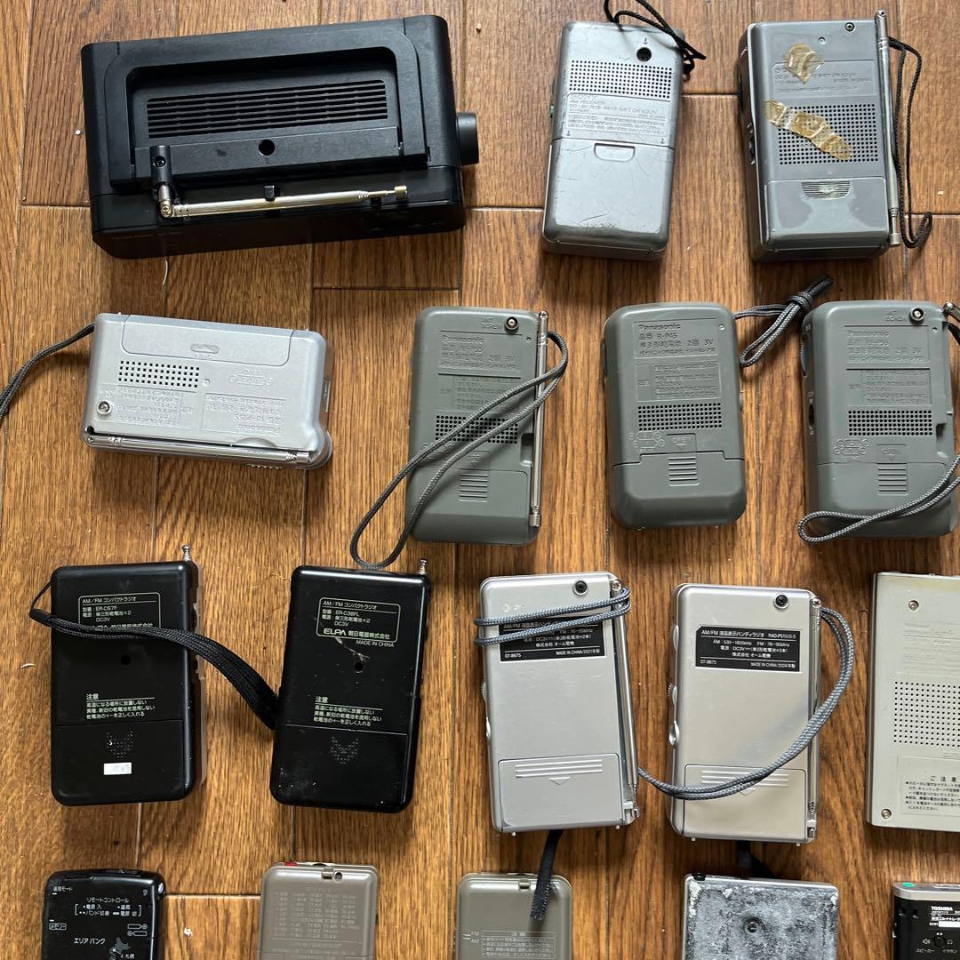 SONY等ラジオ 34台 ジャンク