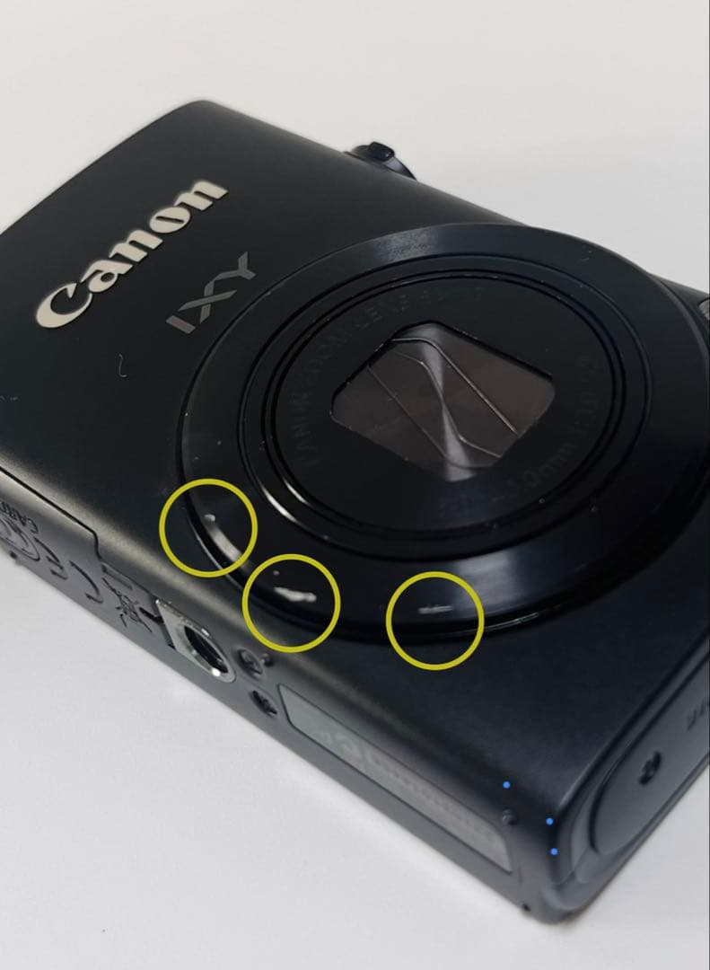 【美品】CANON IXY600F コンパクトデジタルカメラ デジカメ 送料無料