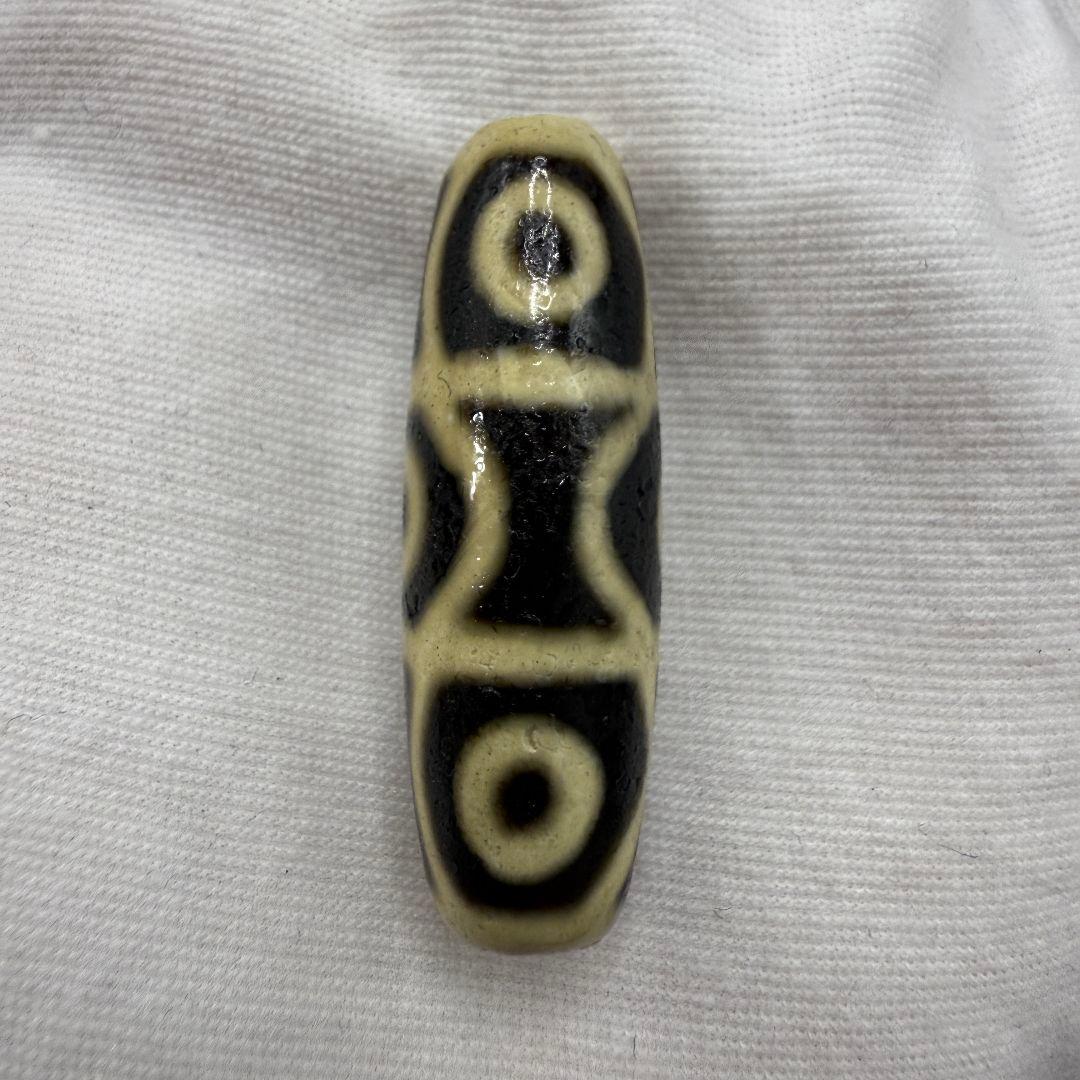 L073 時輪金剛六眼希少天珠瑪瑙茶珠開運円満な