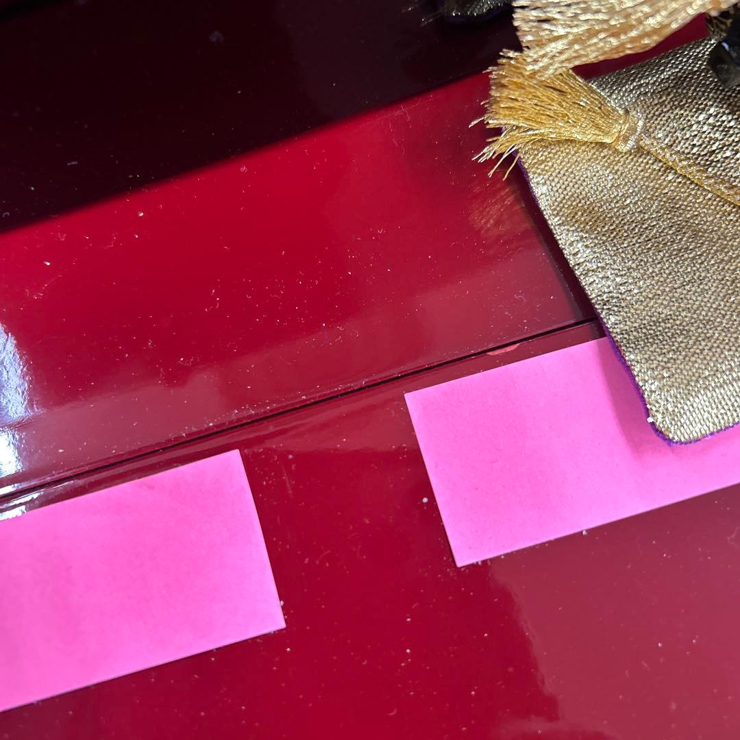 ＊木製三段収納5人飾り＊