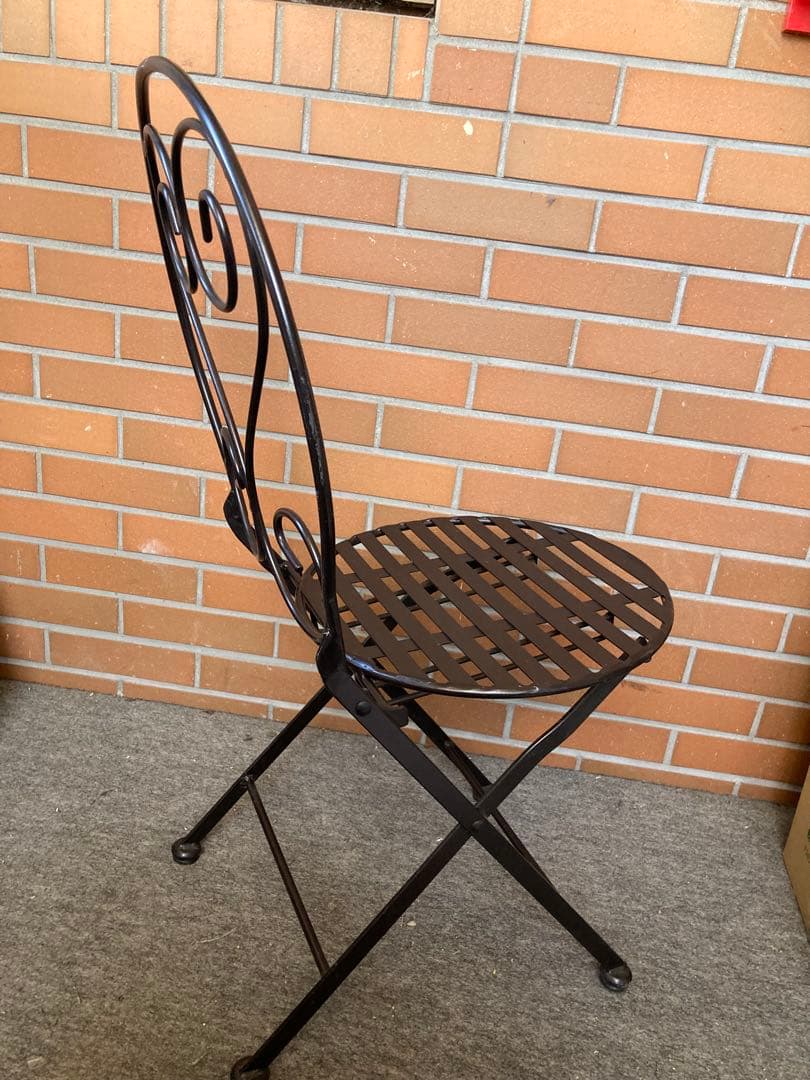 g ガーデニング　アンティーク　ガーデンチェア　アイアンチェア　フラワースタンド