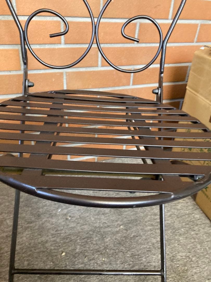 g ガーデニング　アンティーク　ガーデンチェア　アイアンチェア　フラワースタンド