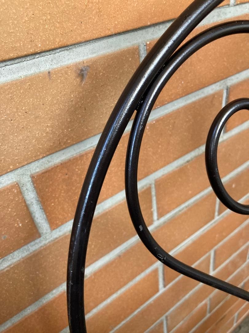 g ガーデニング　アンティーク　ガーデンチェア　アイアンチェア　フラワースタンド