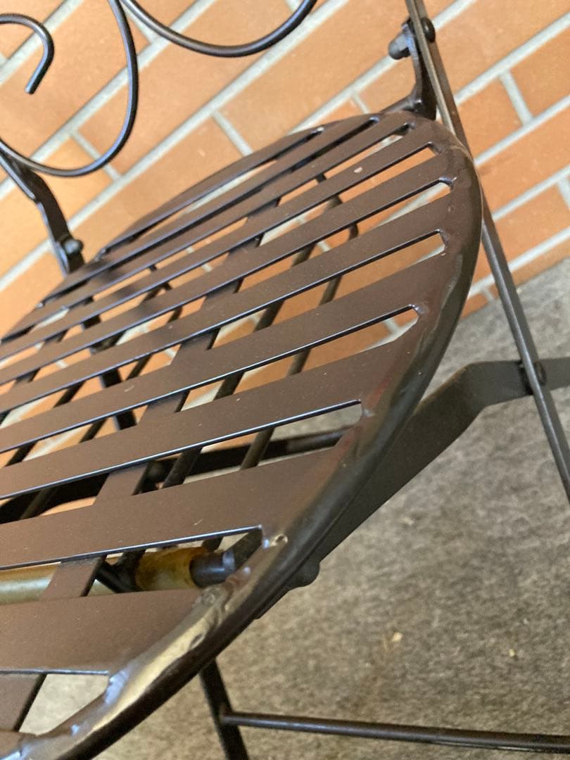 g ガーデニング　アンティーク　ガーデンチェア　アイアンチェア　フラワースタンド