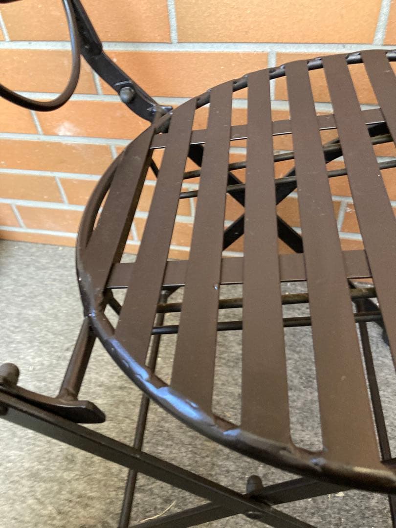 g ガーデニング　アンティーク　ガーデンチェア　アイアンチェア　フラワースタンド