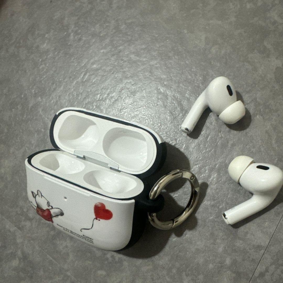 Apple AirPods Pro 2 ワイヤレスイヤホン 保護ケースUSB-C