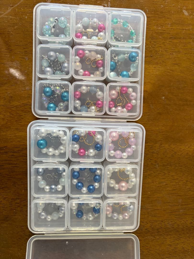 ビーズハンドメイドストラップセット(まとめ売り)