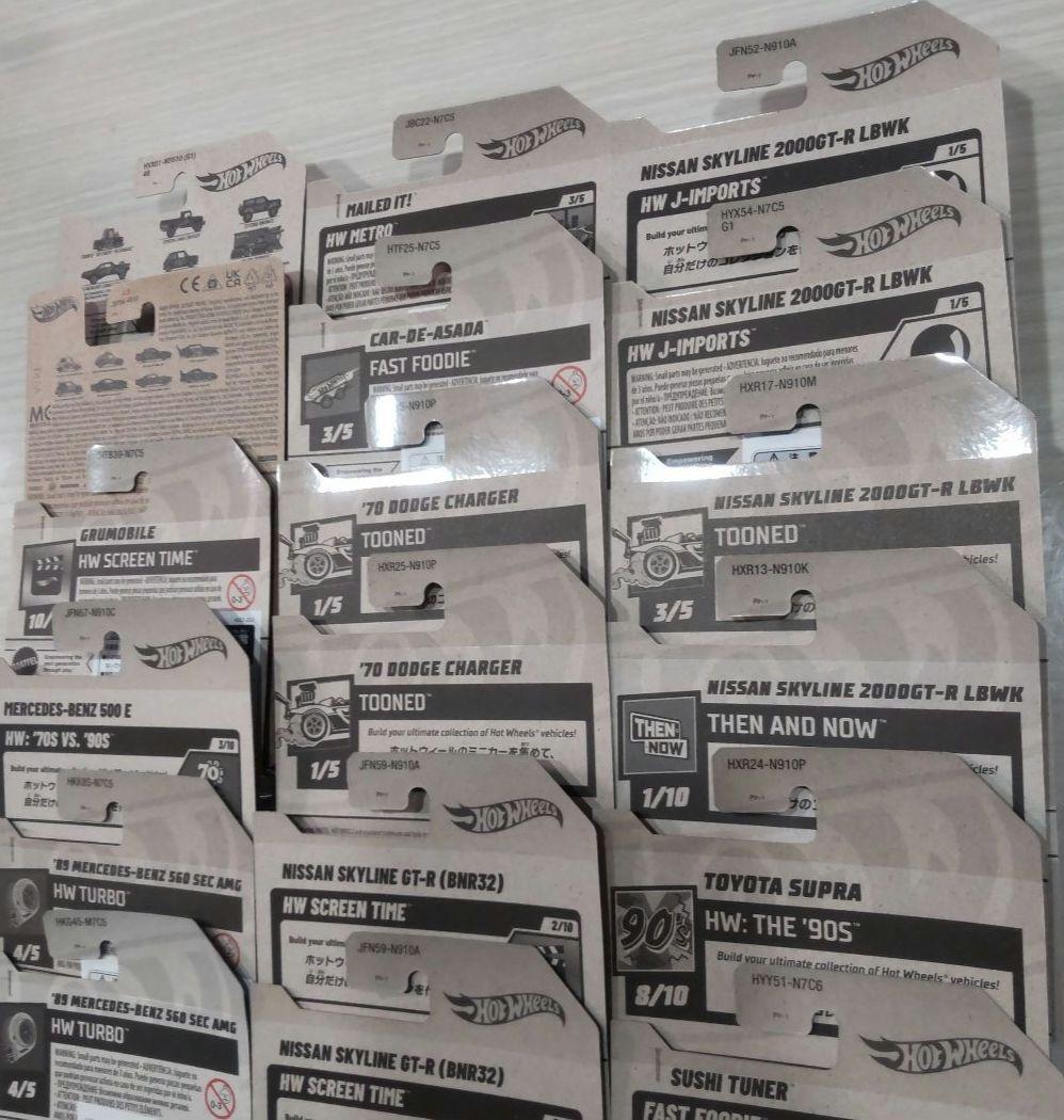 ホットウィール新品ミニカー18台セットまとめ売り☆トレジャーハント含む♪LWBK