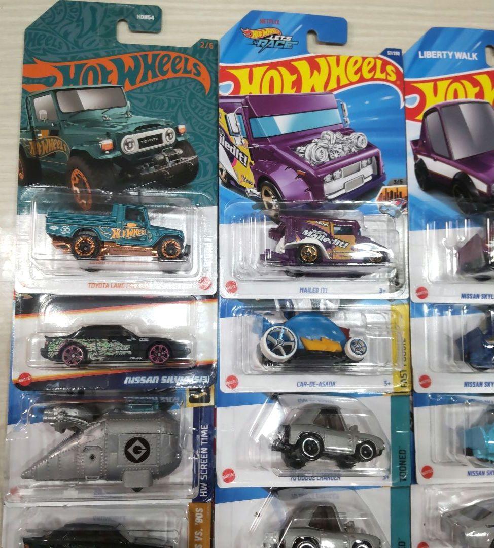 ホットウィール新品ミニカー18台セットまとめ売り☆トレジャーハント含む♪LWBK