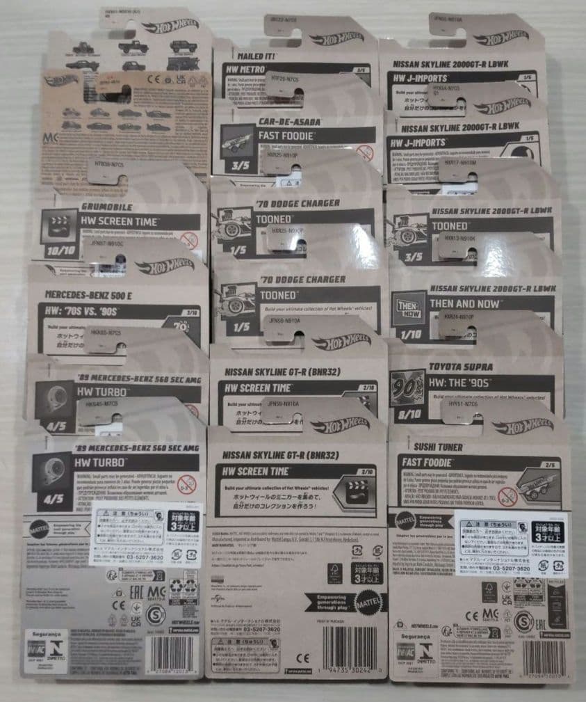 ホットウィール新品ミニカー18台セットまとめ売り☆トレジャーハント含む♪LWBK