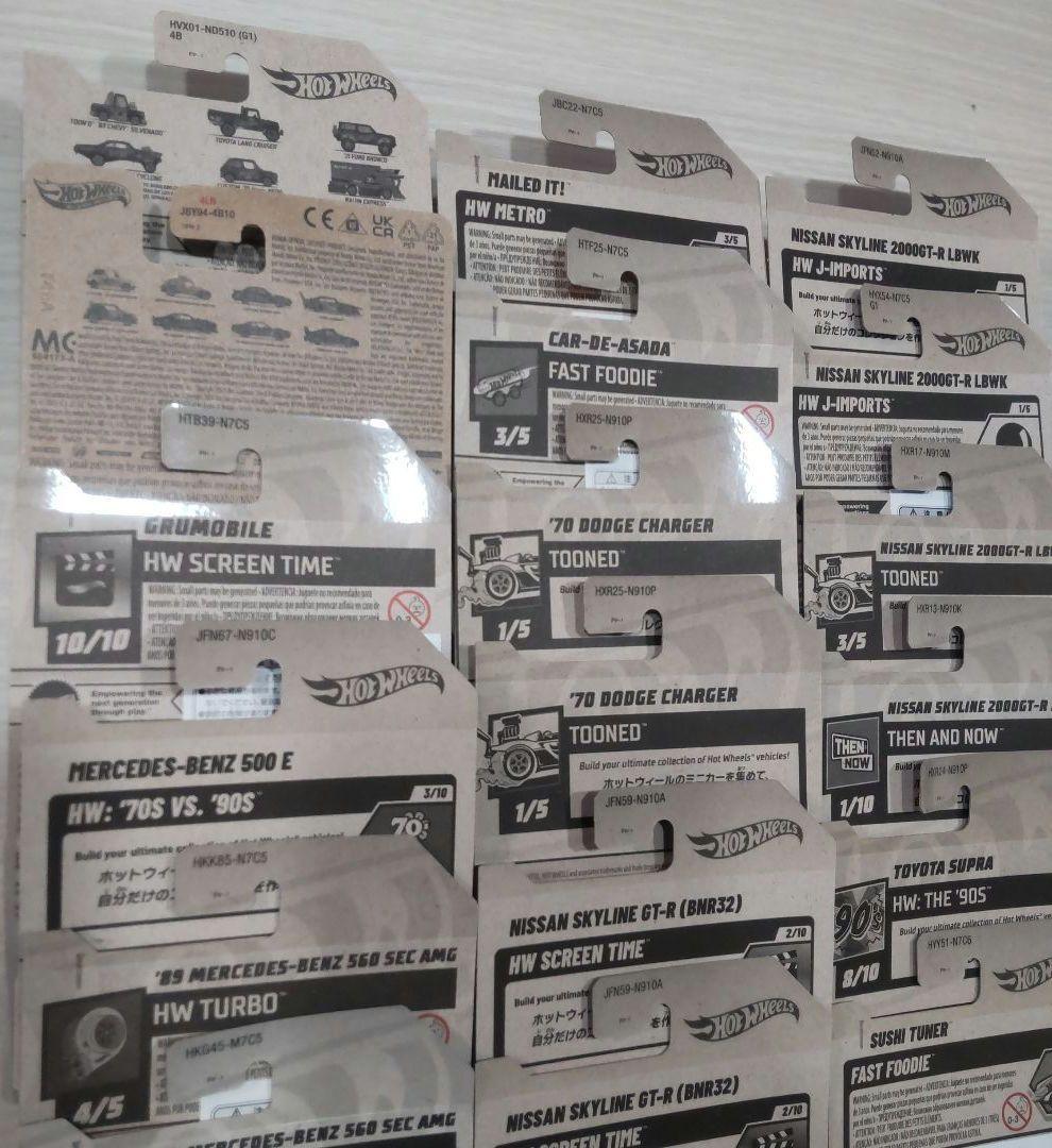 ホットウィール新品ミニカー18台セットまとめ売り☆トレジャーハント含む♪LWBK
