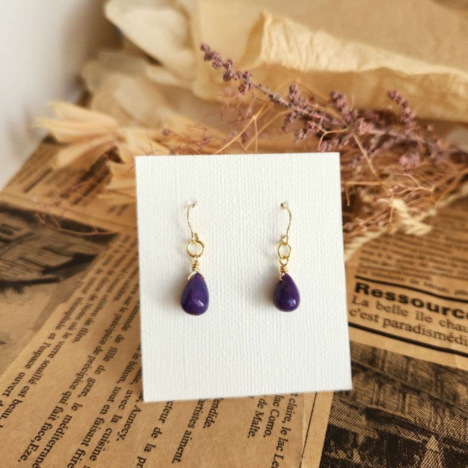 ✳️チャロ アイト１４kgfピアス