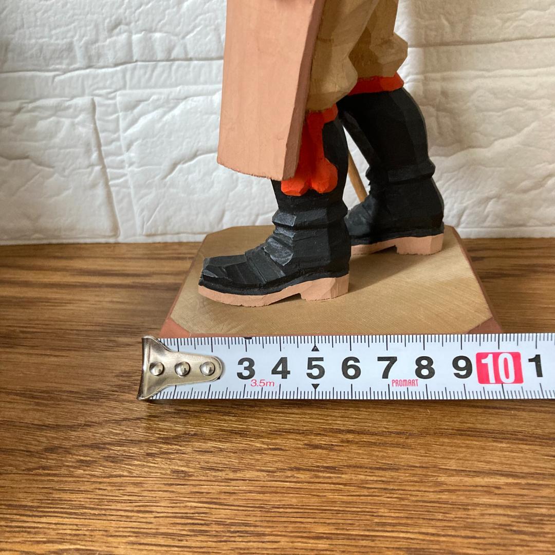 北欧スウェーデン作家 Gunnar Kalles グンナーカレス 木彫人形 男性