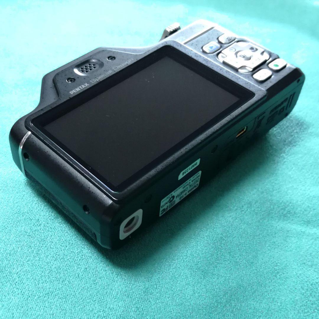【美品・予備バッテリー付】PENTAX Optio l-10 コンデジ ブラック