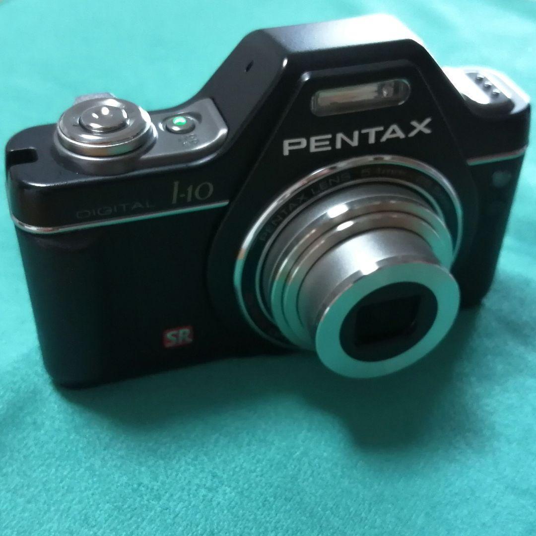 【美品・予備バッテリー付】PENTAX Optio l-10 コンデジ ブラック