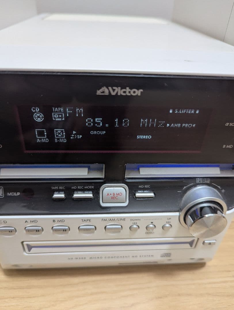 希少 Victor CA-UXW500‐W CD MDセットテープ　コンポ