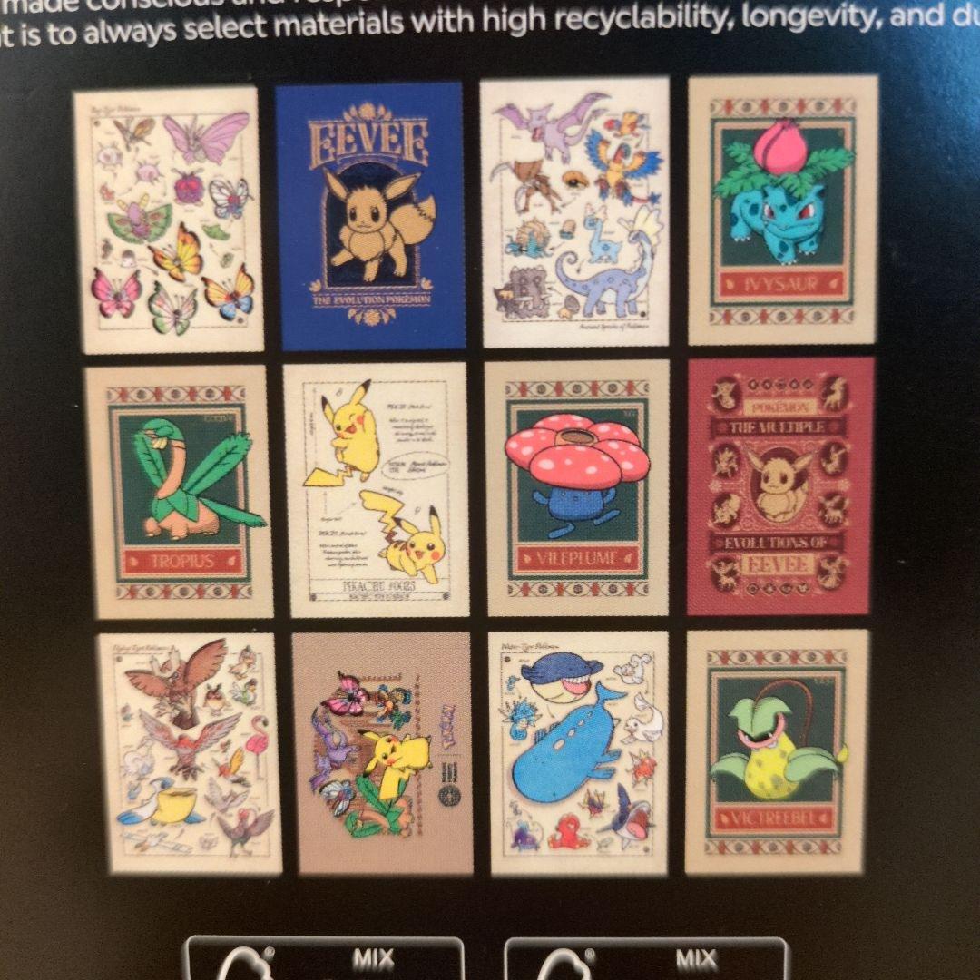 ポケモン　ロンドン　英国自然博物館　ピカチュウ　ポストカード