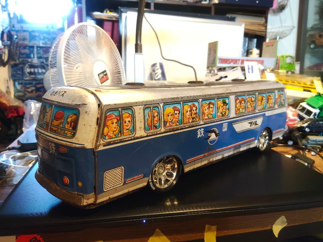 イチコー　国鉄　高速バス　カスタム品　タイヤ回ります