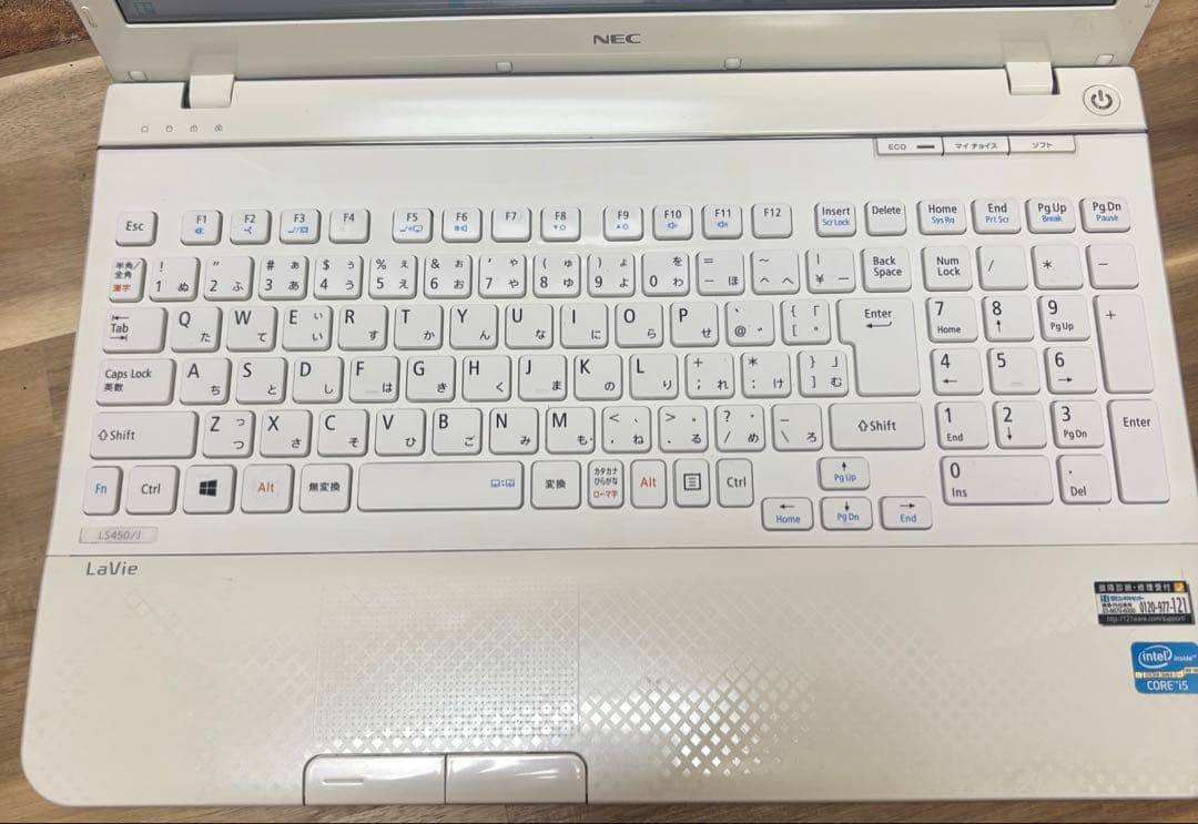 NECノートPC Core i5 Windows11 Office付き