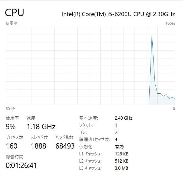 東芝、Dynabook R63、フルHD、8GB、128GB SSD