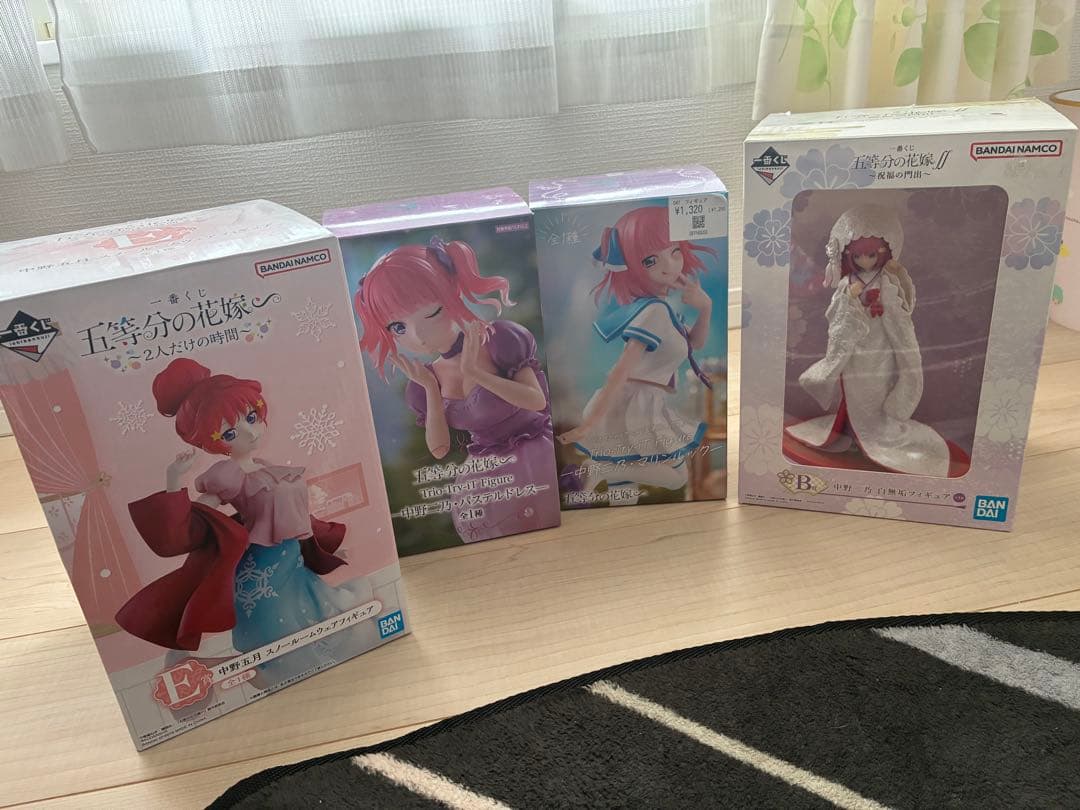 五等分の花嫁 フィギュアセット まとめ売り