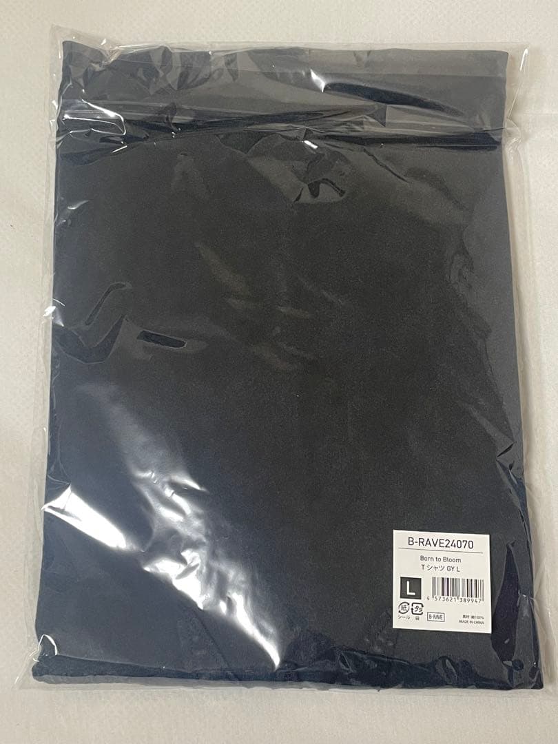 【新品未開封】HANA Born to Bloom Tシャツ　GY Lサイズ