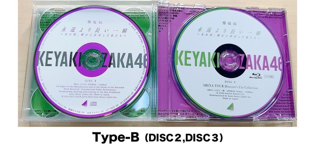 欅坂46 ベストアルバム「永遠より長い一瞬」Blu-ray全形態＆豪華特典セット