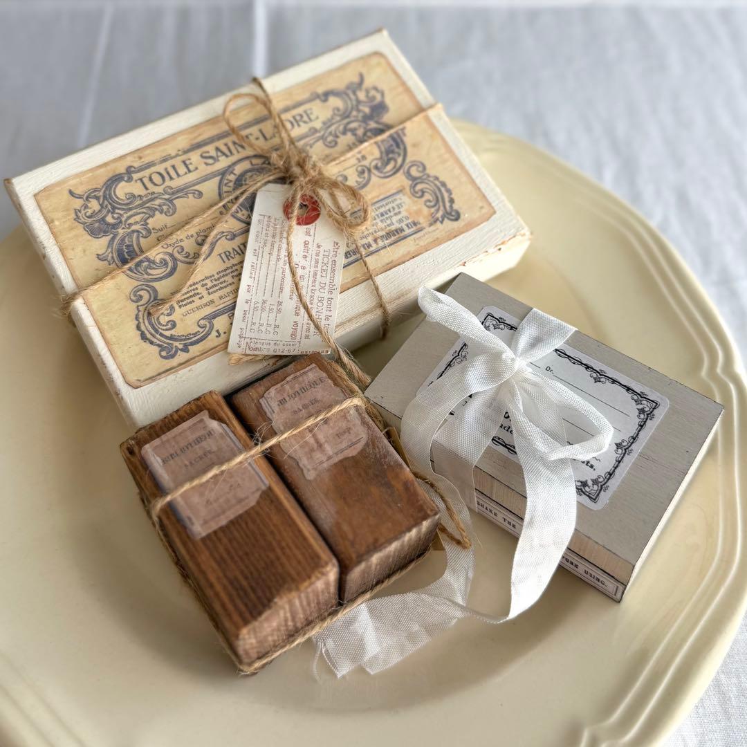 ナチュラル雑貨セット◾️ナチュラルインテリア◾️ハンドメイド◾️アンティーク 木工雑貨