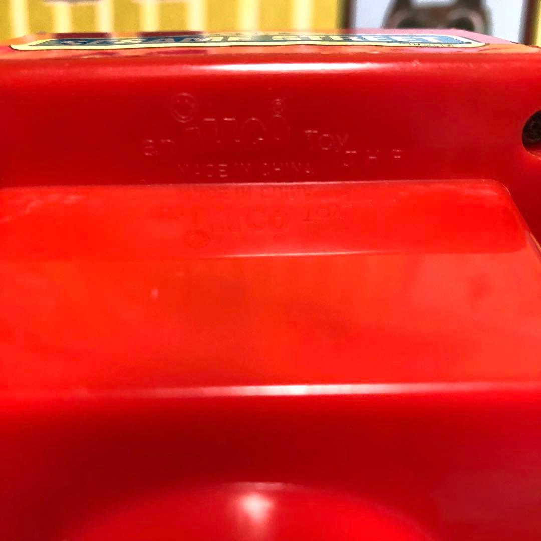 セサミストリート　クッキーモンスターのクッキーワゴン　ヴィンテージ