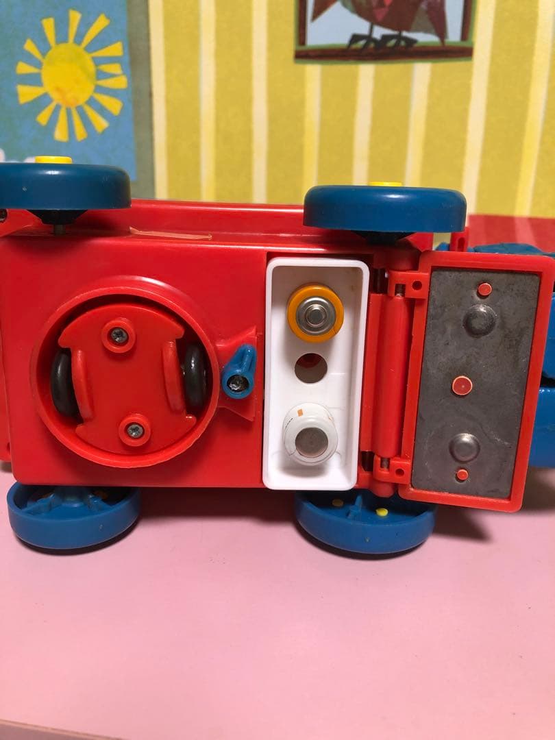 セサミストリート　クッキーモンスターのクッキーワゴン　ヴィンテージ