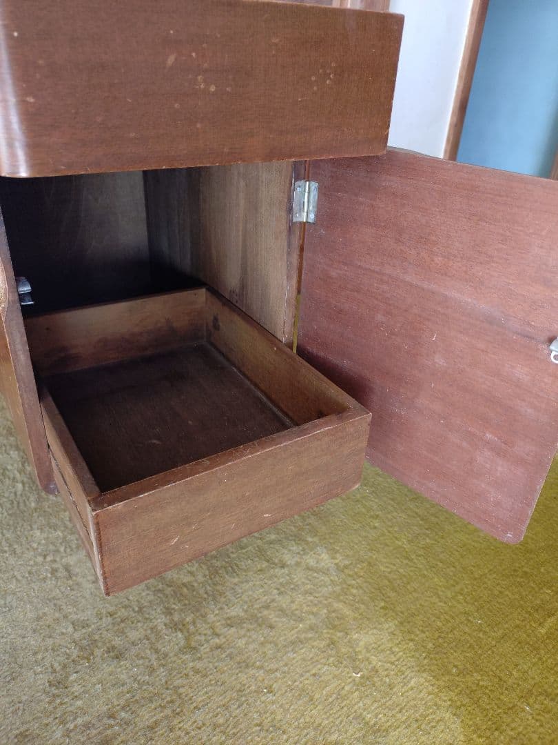 レトロ　三面鏡付きドレッサー(中古品)