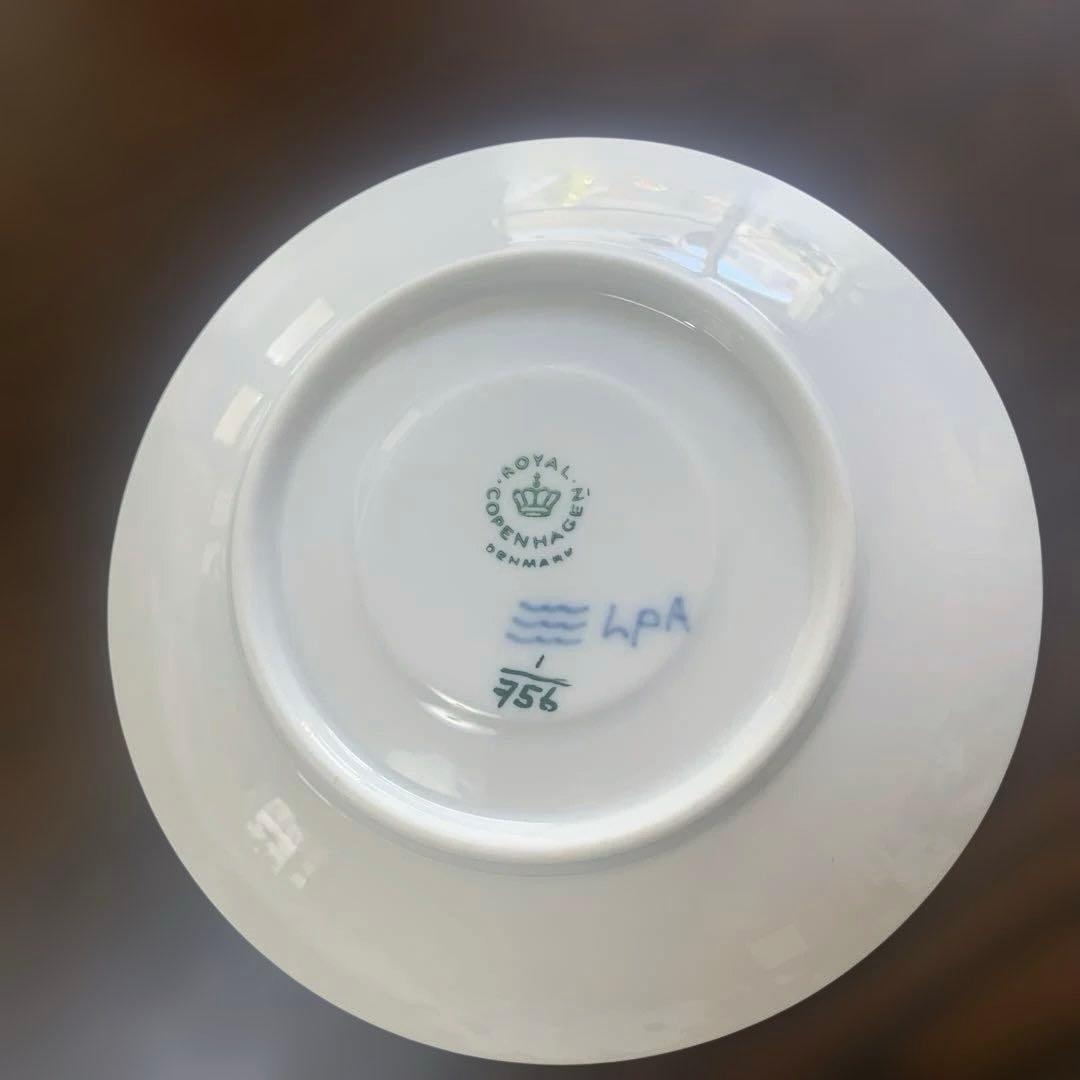 美品✨ロイヤルコペンハーゲン ハーフレースコーヒーカップ＆ソーサー2客