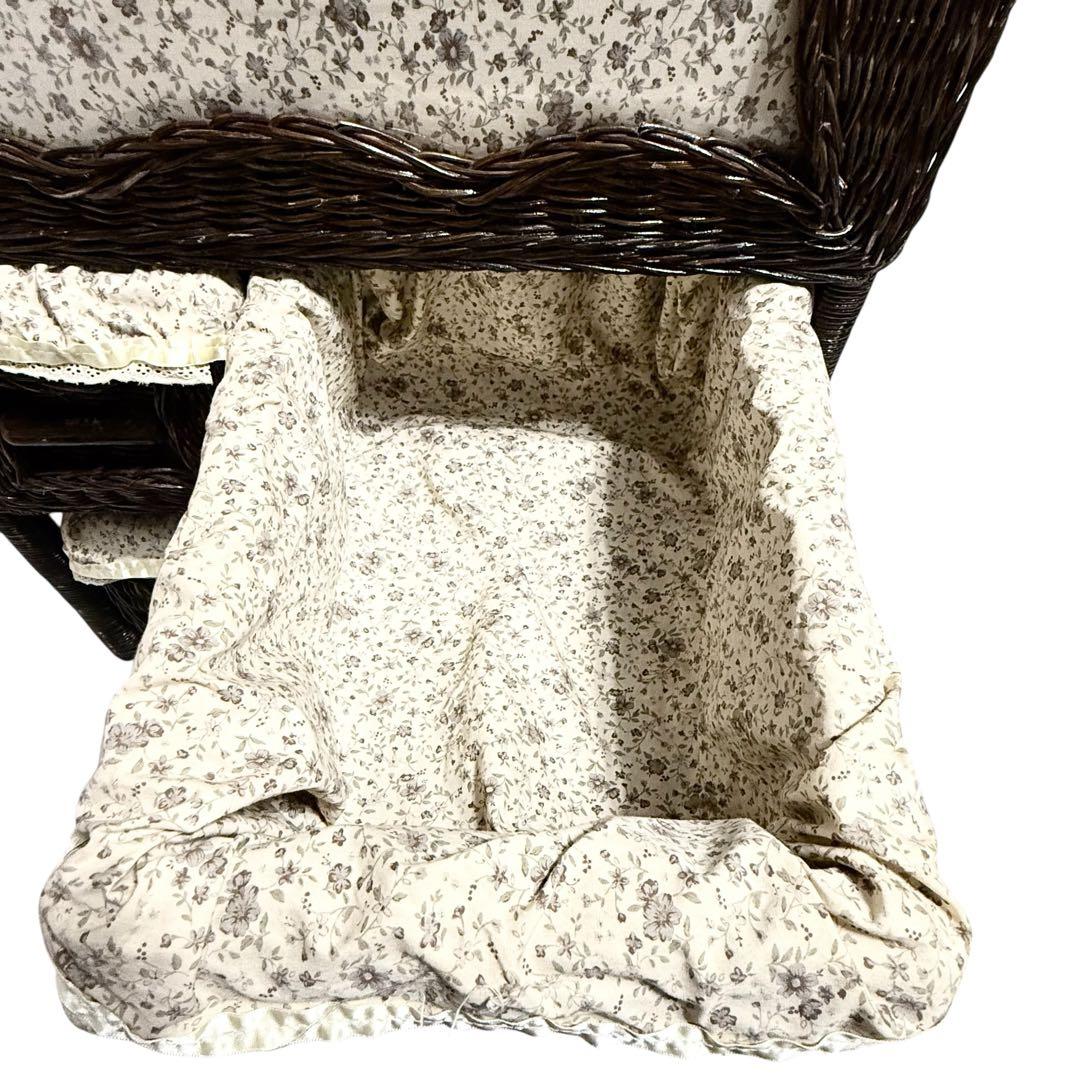 限定品 ムーミン公式 ラタン キャビネット 籐家具 北欧 カントリー風 チェスト