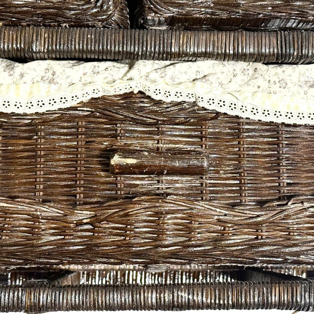 限定品 ムーミン公式 ラタン キャビネット 籐家具 北欧 カントリー風 チェスト