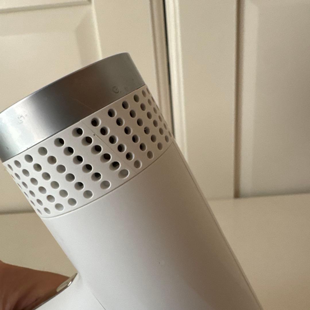 動作確認済み　YAMAN ホワイト ヘアドライヤー マッサージノズル付き