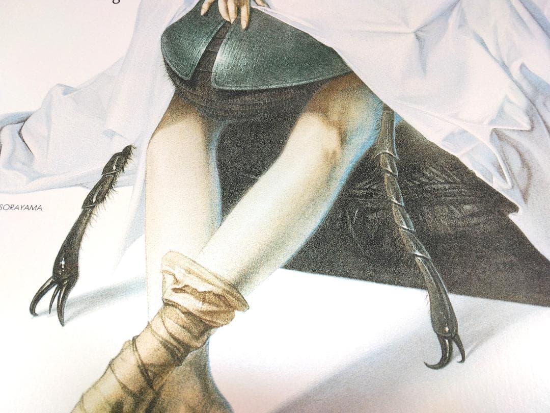 空山基　裸のランチ　14色スクリーン印刷ウィリアムバロウズ　フォイル版バリアント