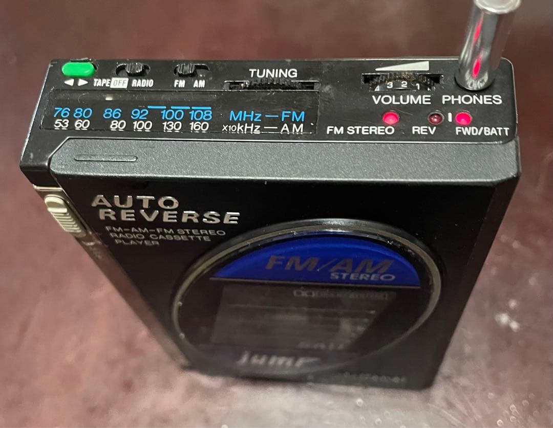 ナショナル　RX-SA11 カセットプレーヤー　ラジオok