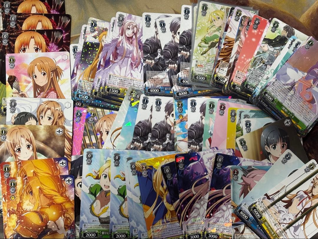 SAO ソードアートオンライン 700枚枚 まとめ売り アスナ キリト 画像9枚