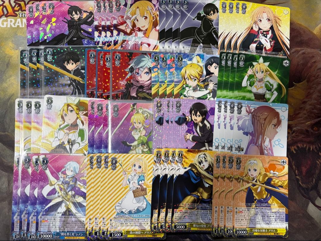 SAO ソードアートオンライン 700枚枚 まとめ売り アスナ キリト 画像9枚