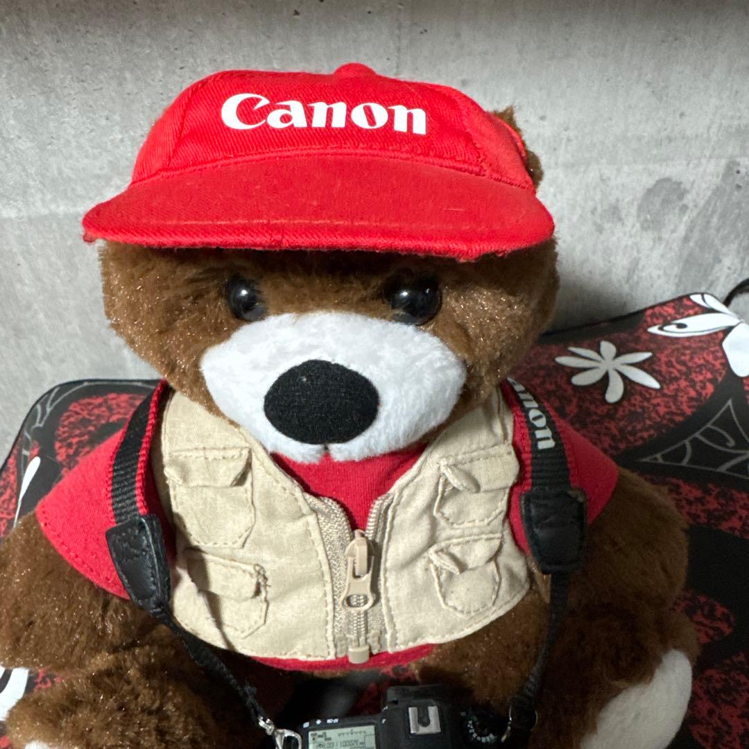 canon オフィシャル　クマとEOS5D４ミニチュアUSB 希少品