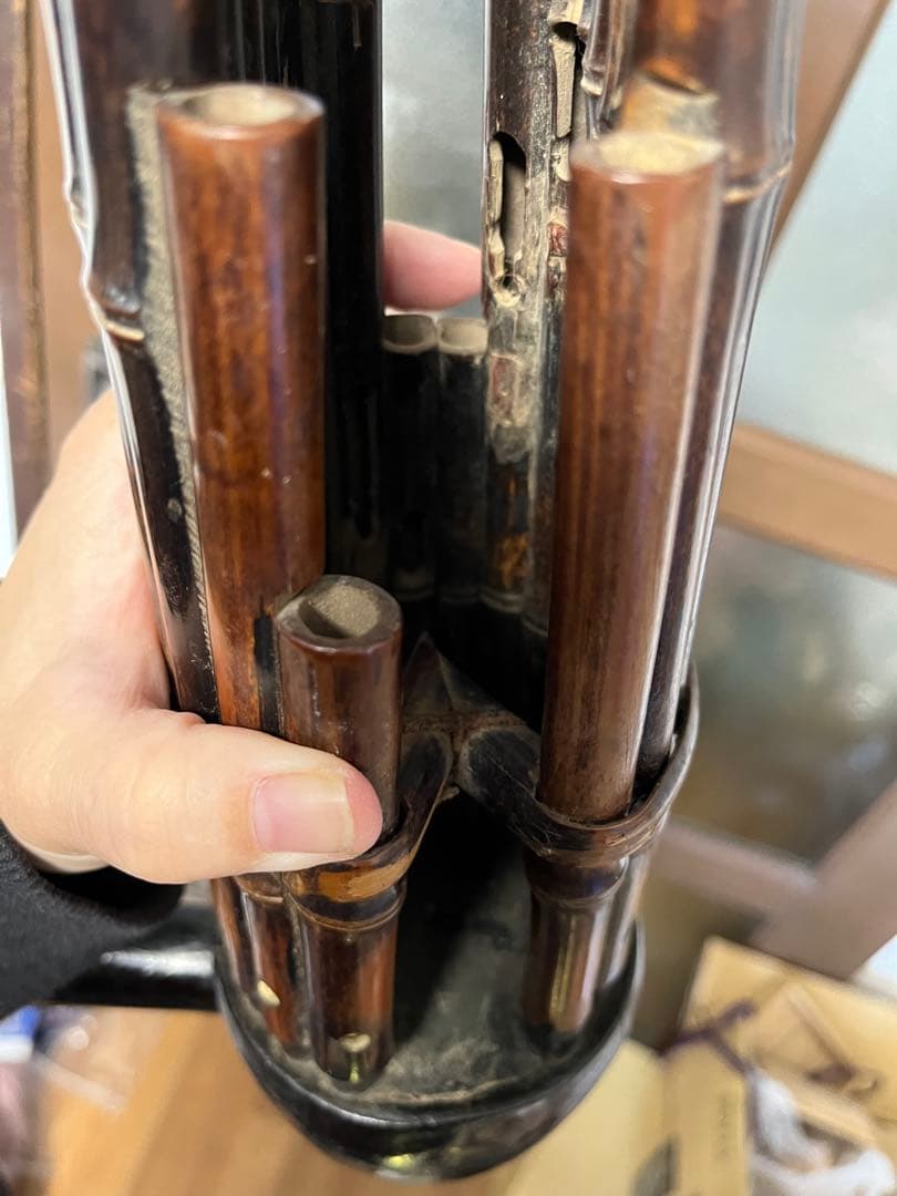 笙 音出ます 詳細不明 和楽器 雅楽