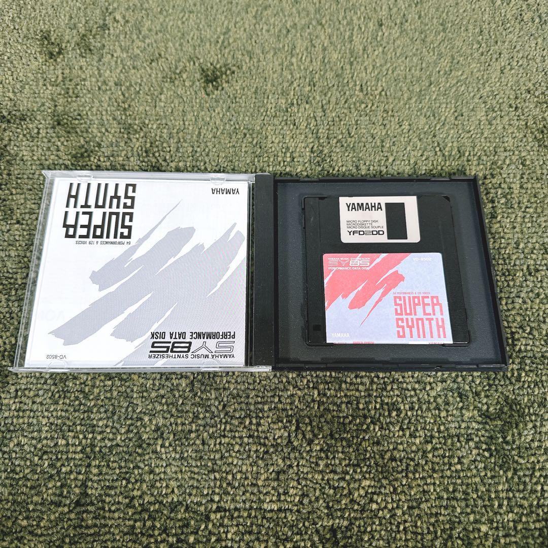 YAMAHA SY85 シンセサイザー データディスク セット メモリーカード